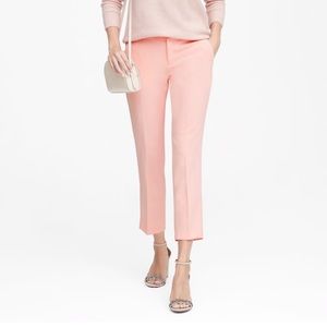Banana republic pink Avery fit trousers
